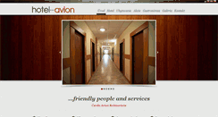 Desktop Screenshot of hotelavion.sk